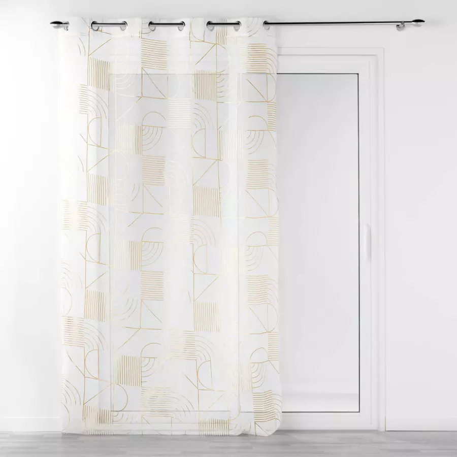 Visillo (140 x 240 cm) Lineor Blanco 4