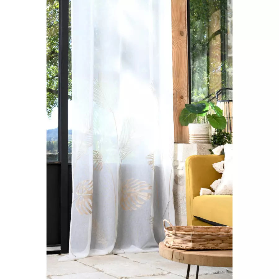 Visillo (140 x 260 cm) Taman Beige 5