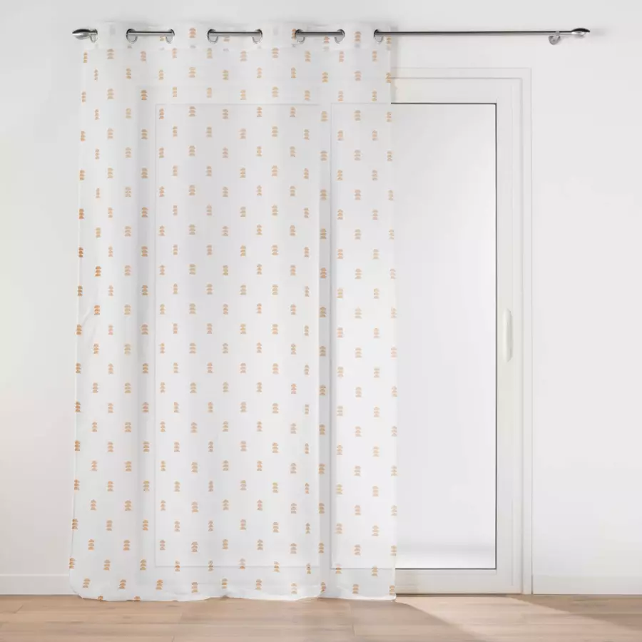 Vitrage (140 x 240 cm) Geokid Honingsgeel