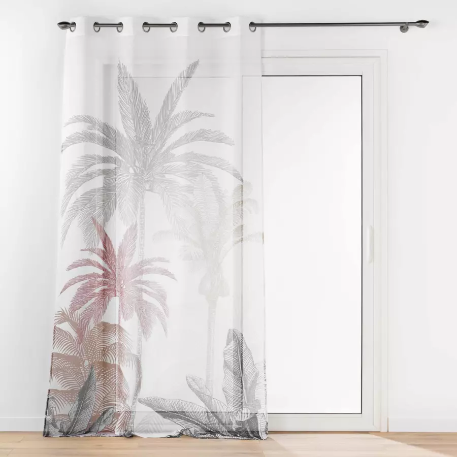 Vitrage (140 x 280 cm) Toscane Meerkleurig