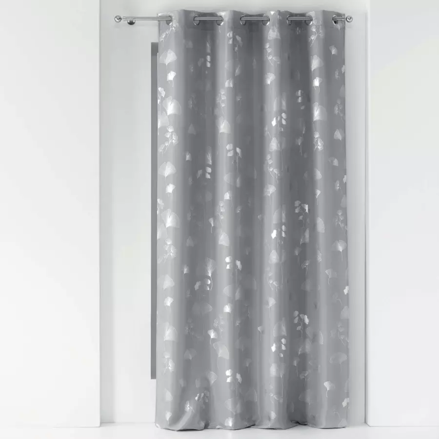 Rideau (140 x 260 cm) Bloomy Gris 5