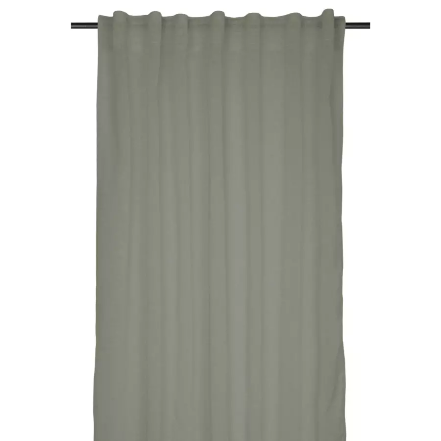 Voilage galon fronceur (140 x 260 cm) Madrid Vert kaki 4