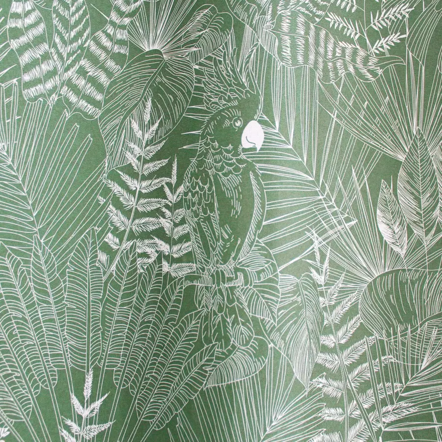 Cortina semi opaca (135 x 240 cm) Tasmania Verde arcilla  4