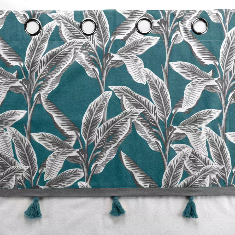 Cortina  semi-opaca(140 x 240 cm) Isibelle Azul 4