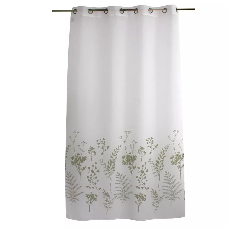Voilage (140 x 240 cm) Herbier Vert olive 4