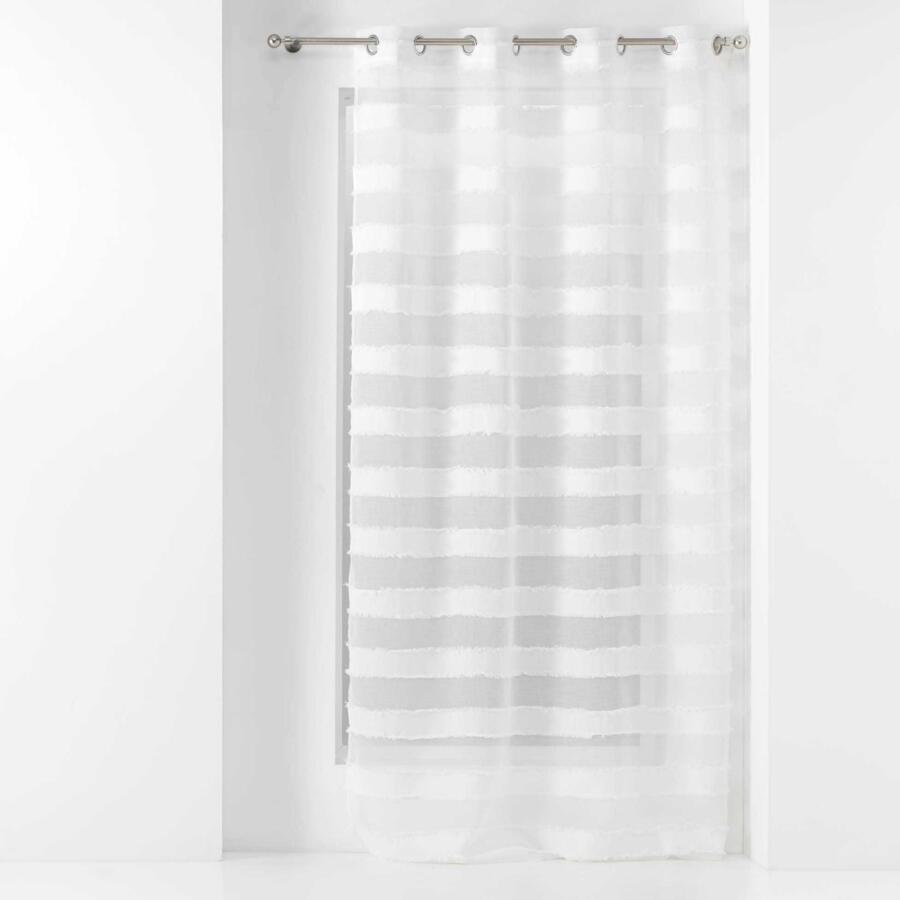 Tenda trasparente (140 x 260 cm) Lalina Bianco 4