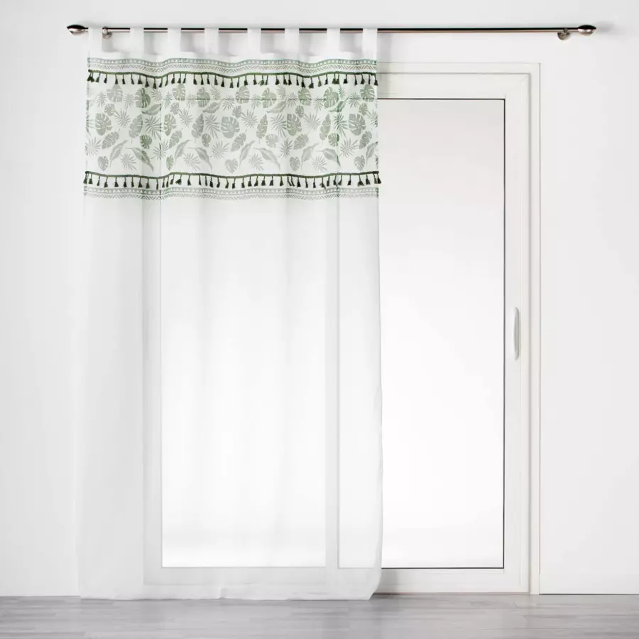 Voilage (140 x 240 cm) Milagreen Blanc 4