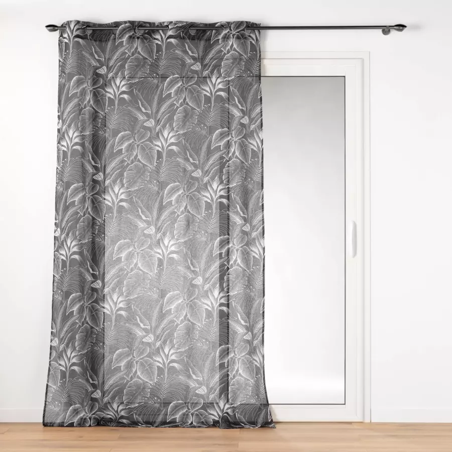 Voilage (140 x 280 cm) Cabana Noir