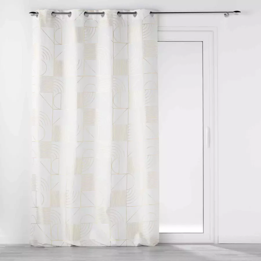 Cortina  semi-opaca(140 x 280 cm) Lineor Blanco 4