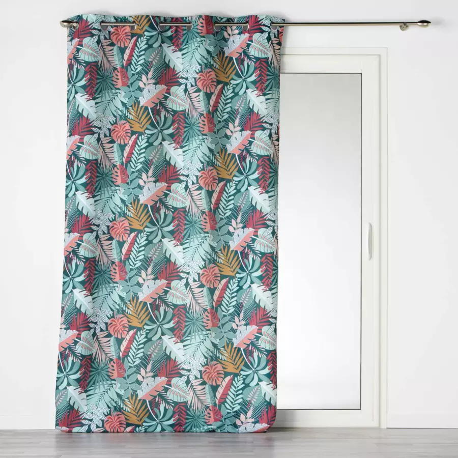 Cortina semi opaca (140 x 260 cm) Jacala Azul 4