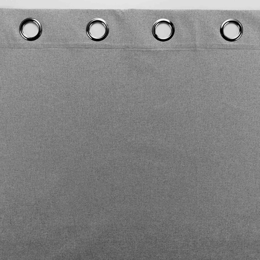 Verdunkelnder Thermovorhang (135 x 260 cm) Occultiss Grau 4