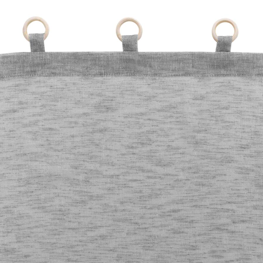 Tenda trasparente (140 x 240 cm) Minalisa Grigio 4