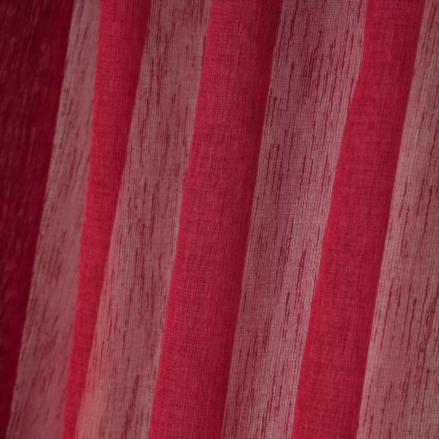 Voilage galon fronceur (140 x 260 cm) Derby Rouge 4