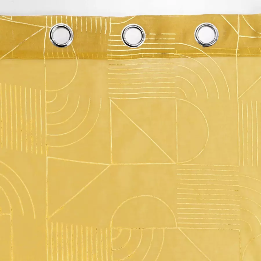 Visillo (140 x 240 cm) Lineor Amarillo 4