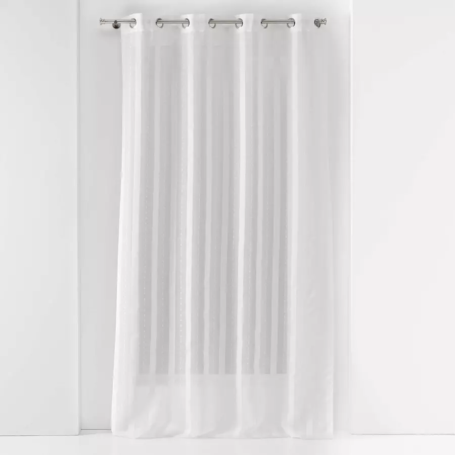Visillo (135 x 280 cm) Ombeline Blanco 4