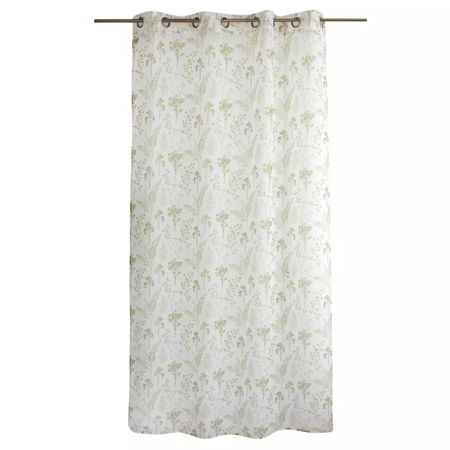 Visillo (140 x 240 cm) Herbier Verde tilo 5