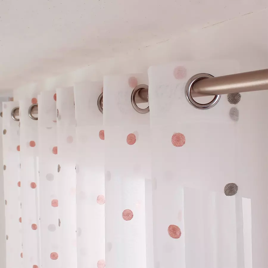 Visillo (140 x 240 cm) Smarties Gris 5