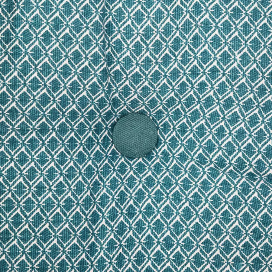 Cojín para el suelo (D40 cm) Otto Azul trullo 4