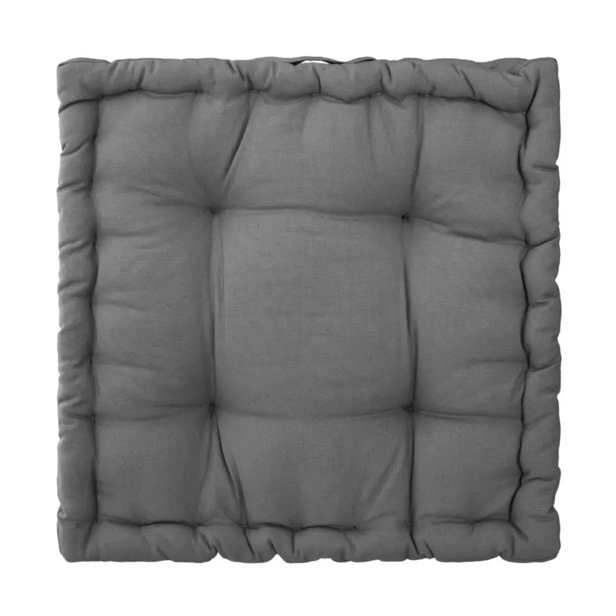 Coussin de sol carré (40 cm) Otto Gris 4