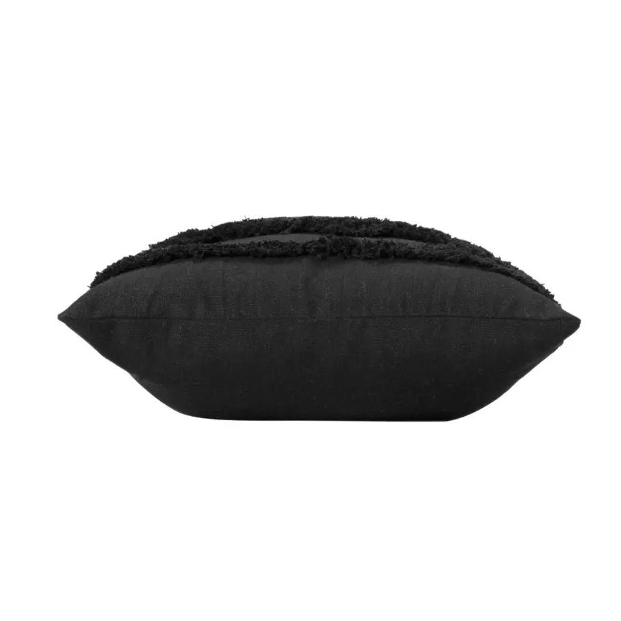 Cojín rectangular (50 cm) Safira Negro 