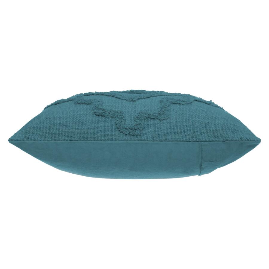 Cuscino quadrato (40 cm) Inca Blu anatra 4