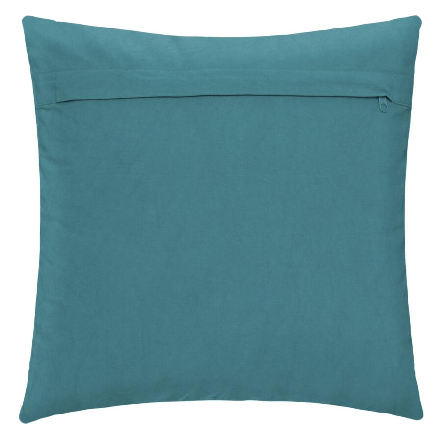 Cuscino quadrato (40 cm) Inca Blu anatra 5