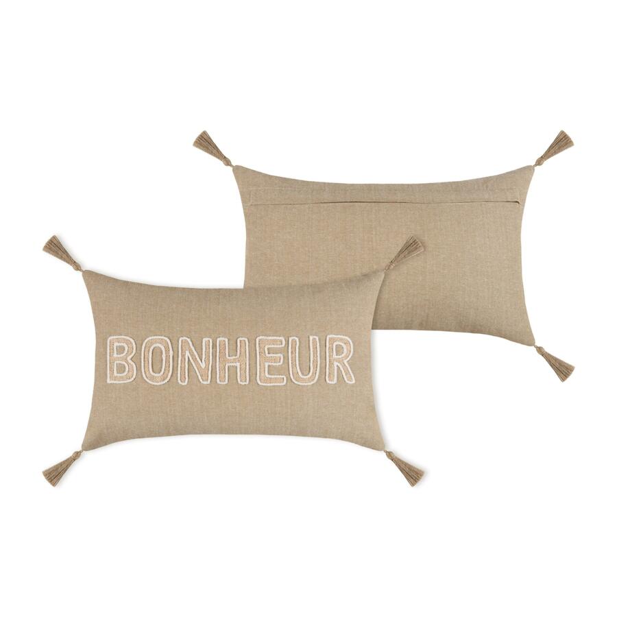 Cuscino rettangolare cotone (50 cm) Maison Marrone 4