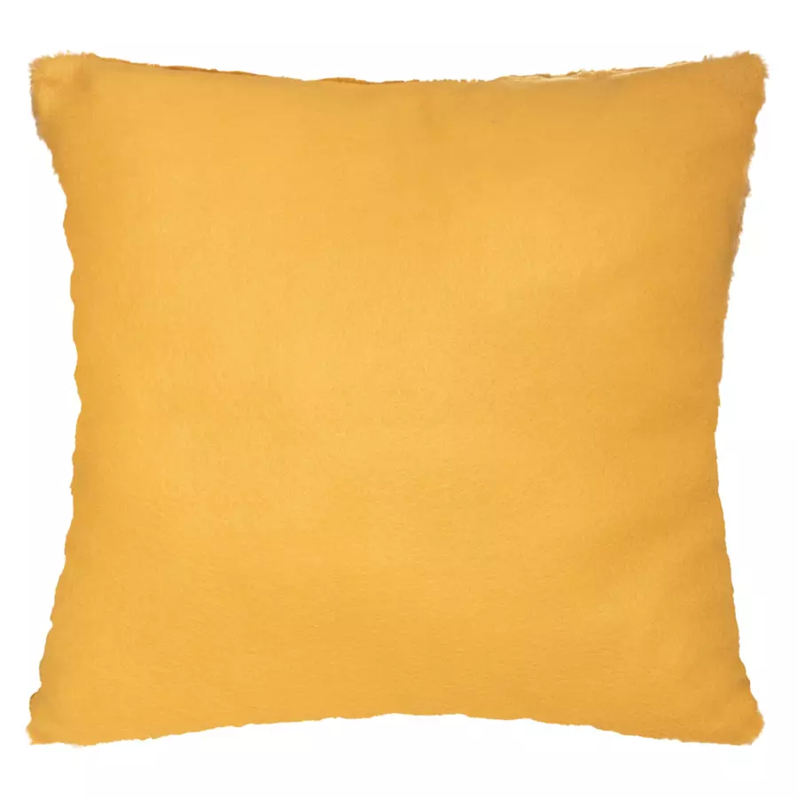 Cojín (45 cm) 3D Geo Amarillo Mostaza 5