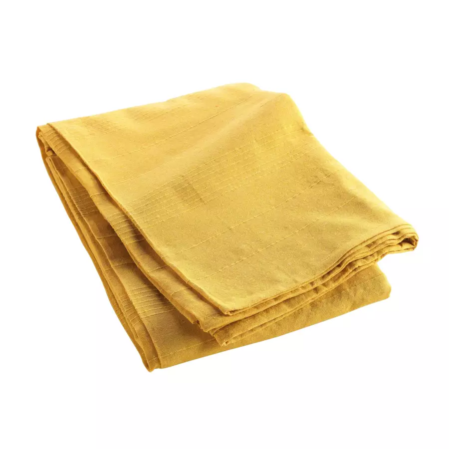 Manta (240 cm) Lucile Amarillo curry 4