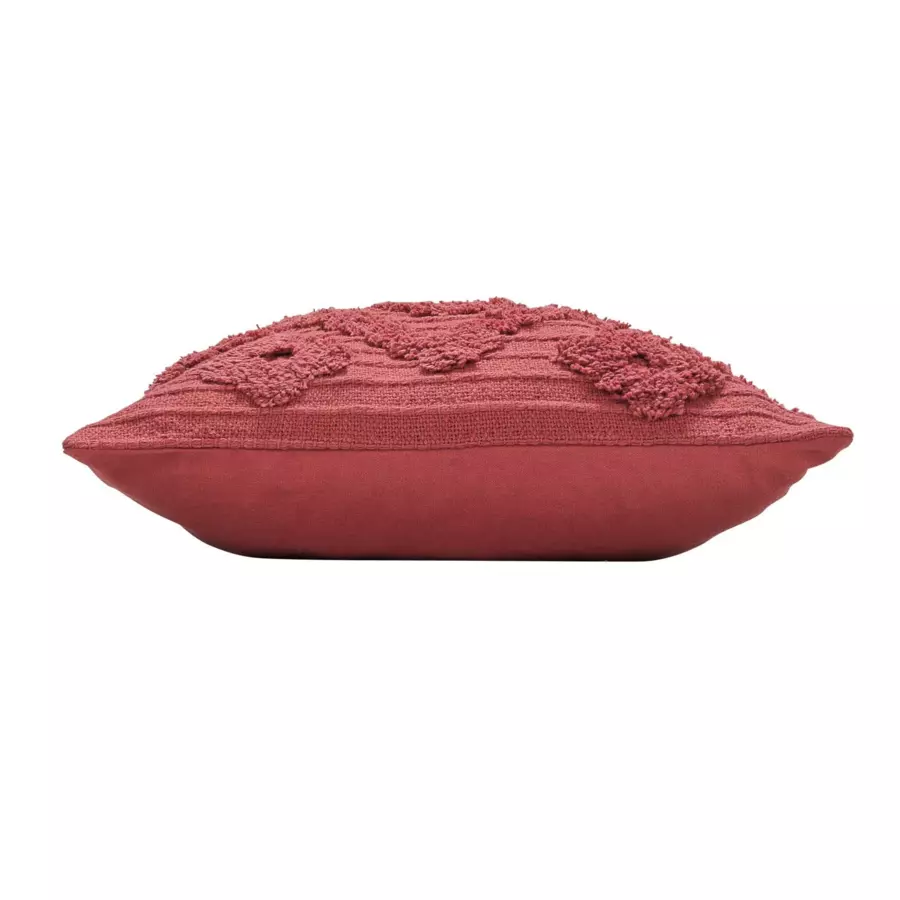Funda para cojín cuadrado en algodón (40 cm) Zelie Terracota