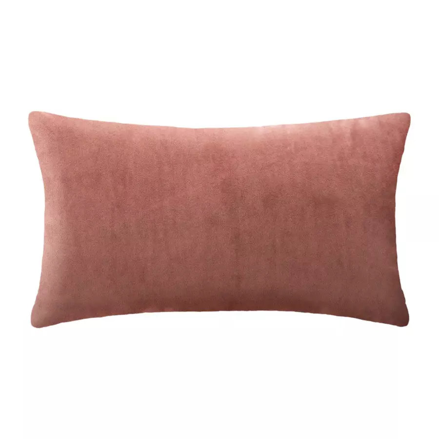 Cojín rectangular terciopelo Oro Tropic Rosa 5