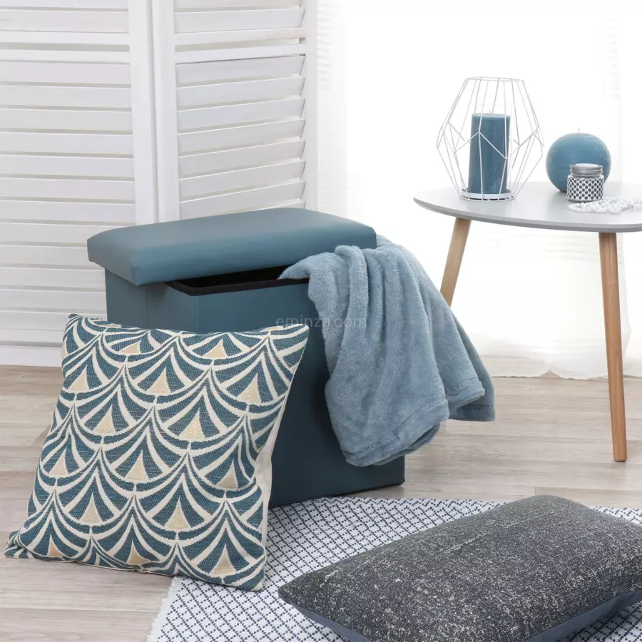 Manta suave (180 cm) Ternura flanel Azul tormenta 4