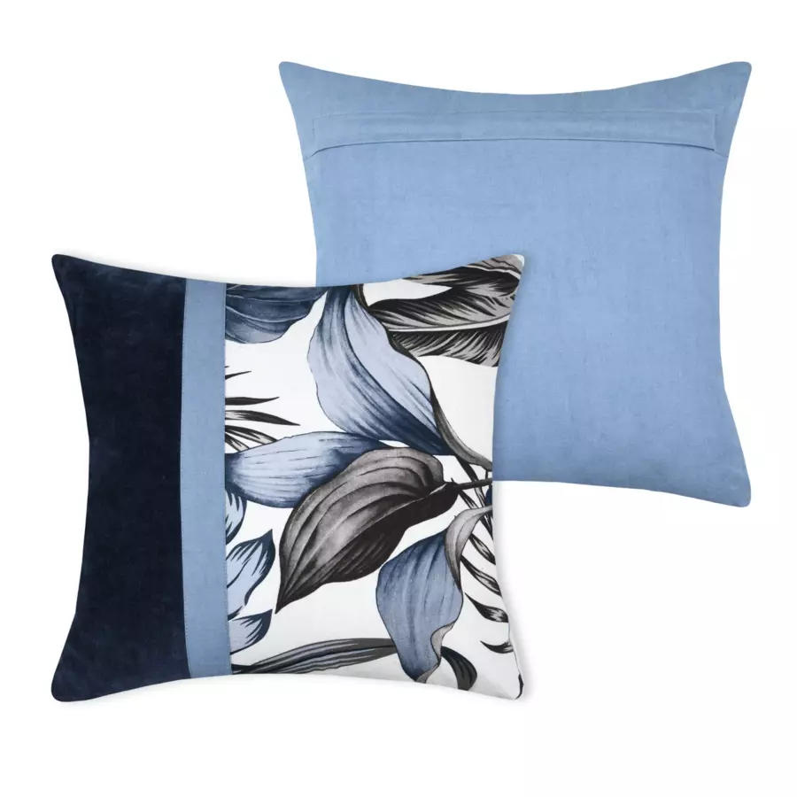 Coussin carré (40 cm) Paraiso Bleu 4