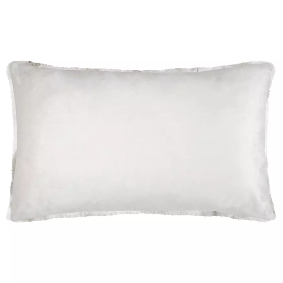 Cojín rectangular piel sintética (80 cm) Harald Beige