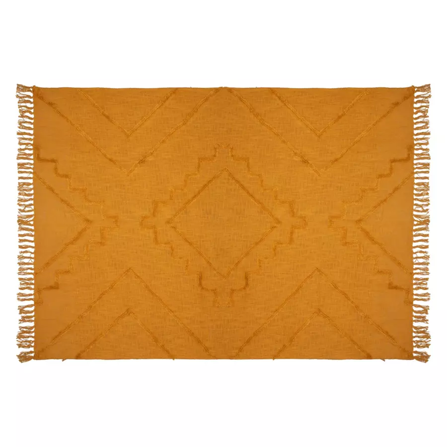 Cobertor (180 cm) Inca Amarillo ocre 5