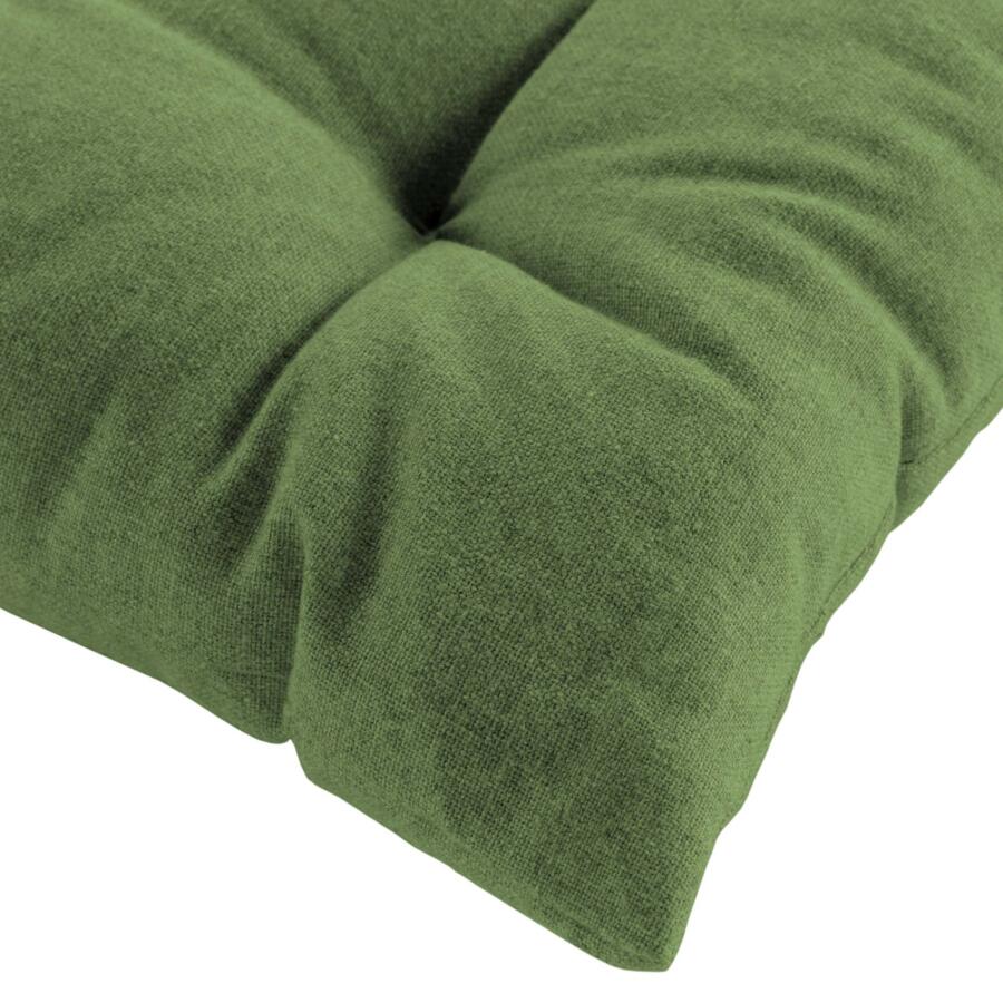 Cuscino per sedia cotone riciclato Mistral Verde 4