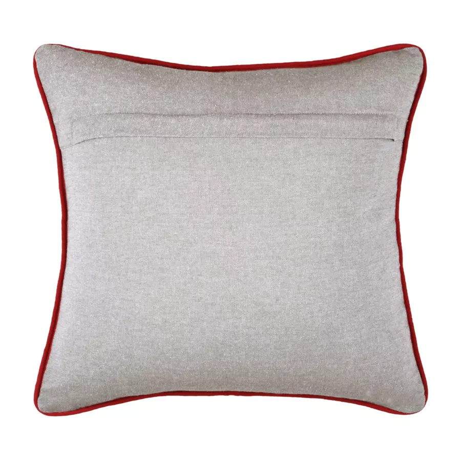 Cuscino quadrato (40 cm) Albertville Grigio 5