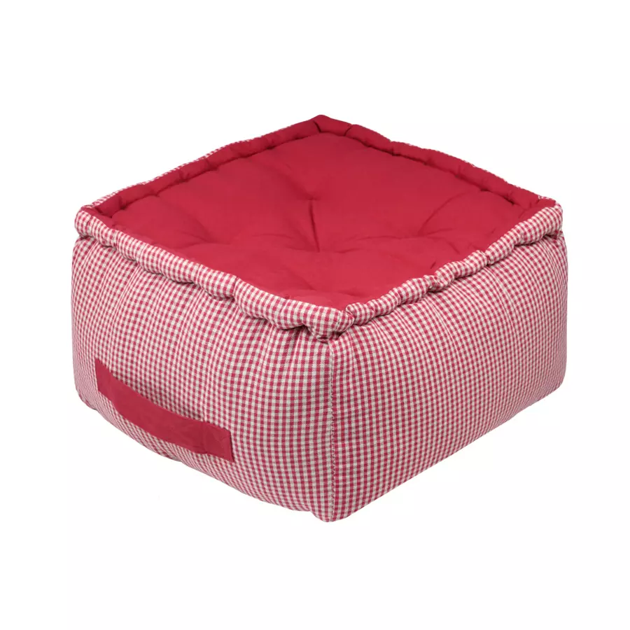 Coussin de sol (45 x 30 cm) Marianne Rouge