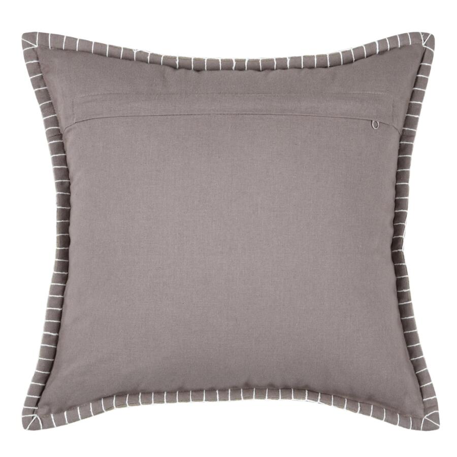 Coussin carré (40 cm) Meane Taupe 5