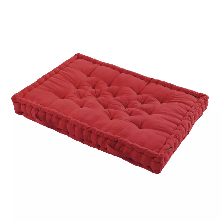 Matelas palette (L120 cm) Pixel Rouge cerise 5
