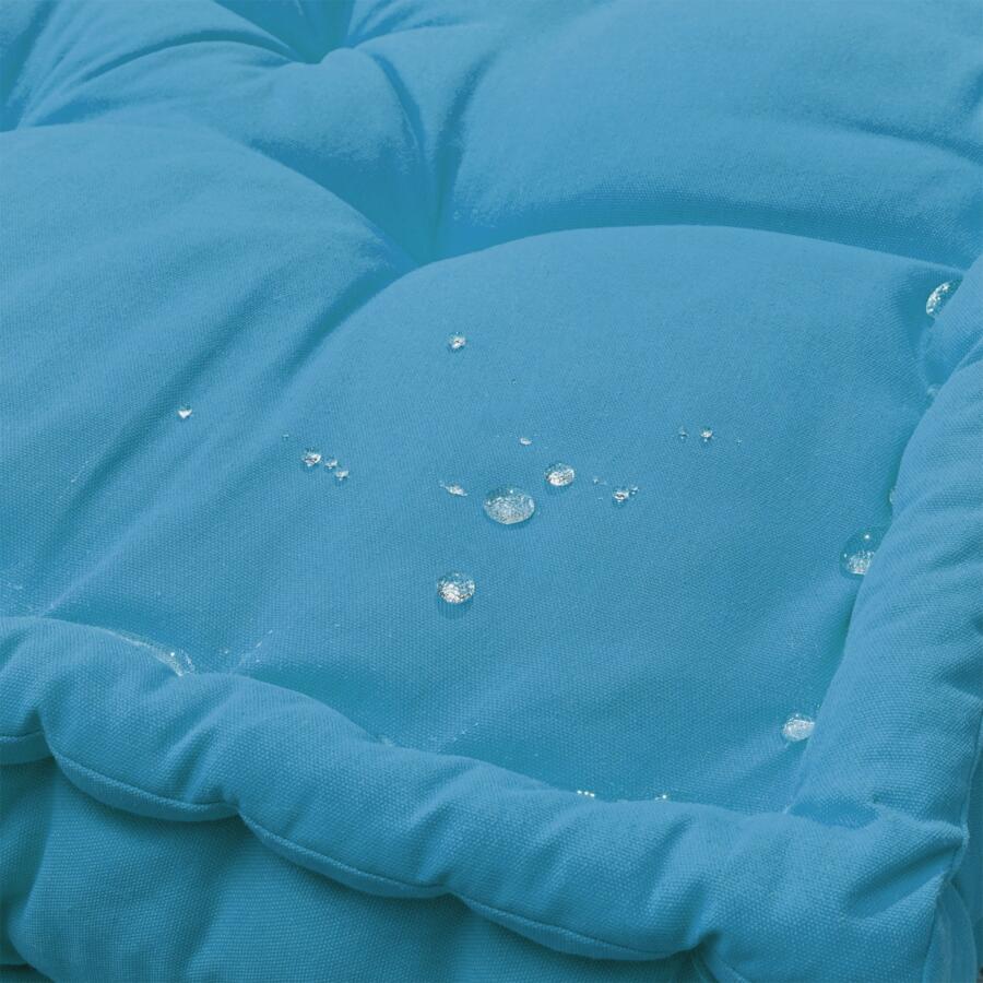 Pallet matras (L120 cm) Pixel Turquoise blauw 4