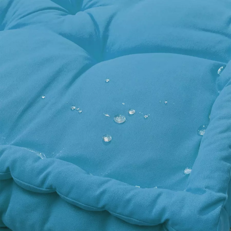 Matelas palette (L120 cm) Pixel Bleu turquoise 4