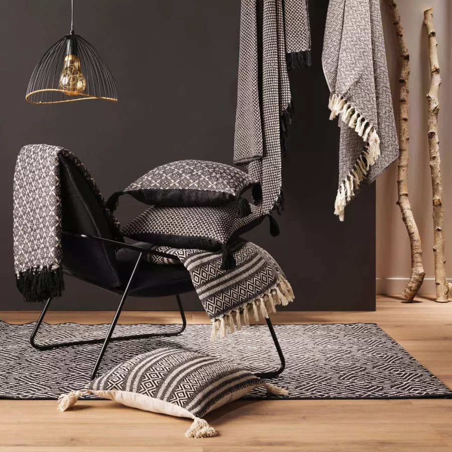 Plaid katoen (150 cm) Janna Zwart