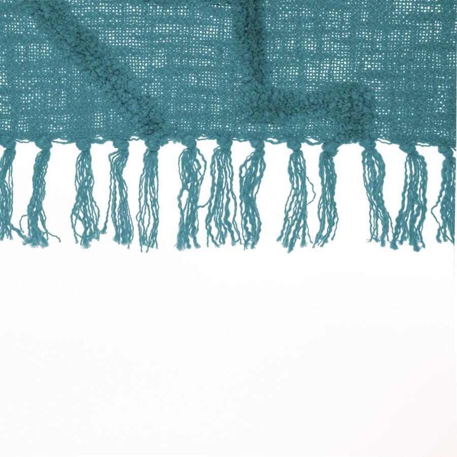 Cobertor (180 cm) Inca Azul pavo real 4