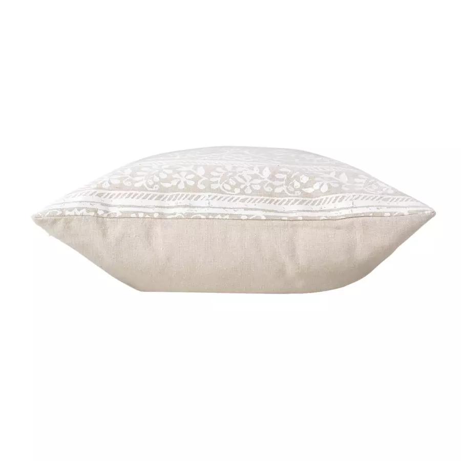 Cojín rectangular (60 cm) Isalina Blanco