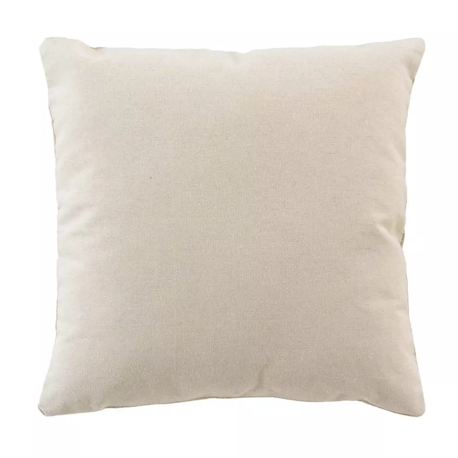 Cojín cuadrado rizo (45 cm) Tessa Beige