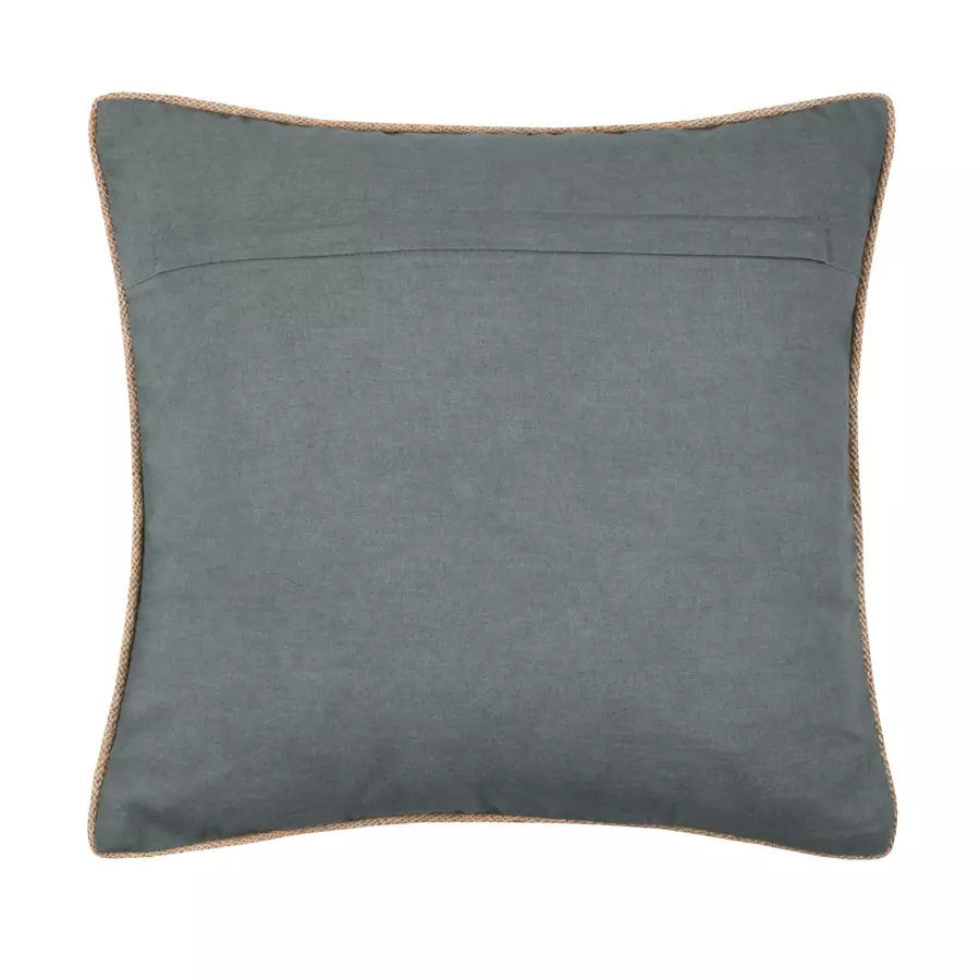 Coussin carré coton recyclé (40 cm) Asana Ecru 4