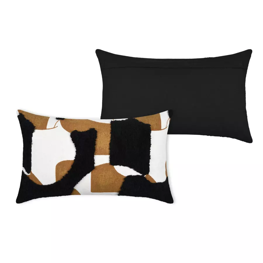 Cojín rectangular en algodón (50 cm) Chester Multicolor
