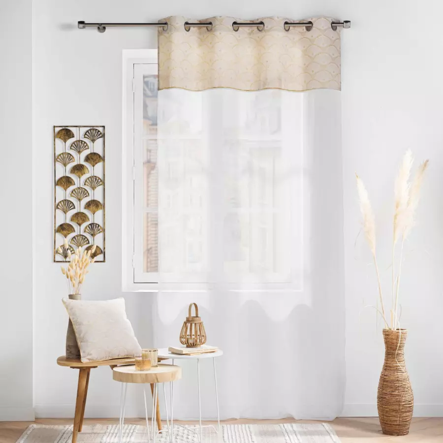 Cojín cuadrado (45 cm) Lorina Beige 5