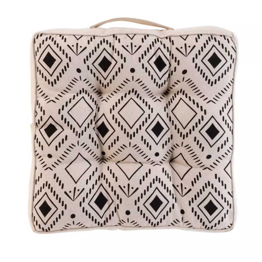 Coussin de sol (40 cm) Nalika Noir 4